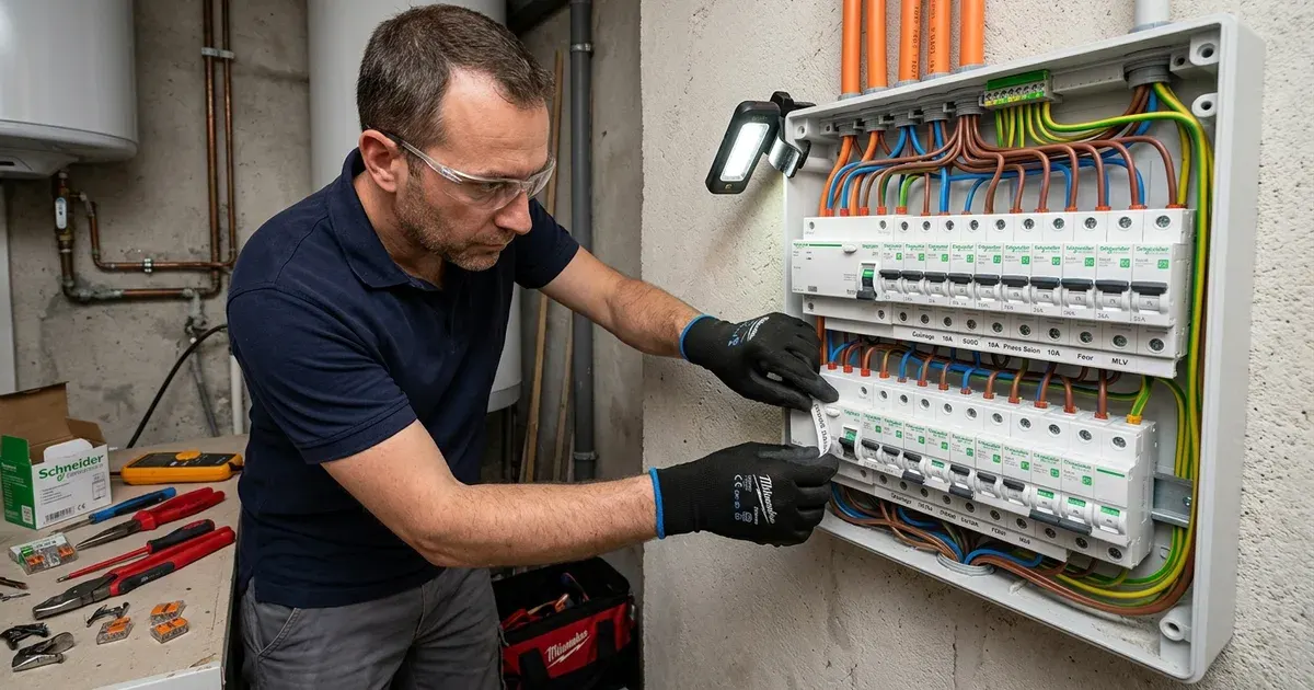 Disjoncteur différentiel : guide technique complet Senlis 2026