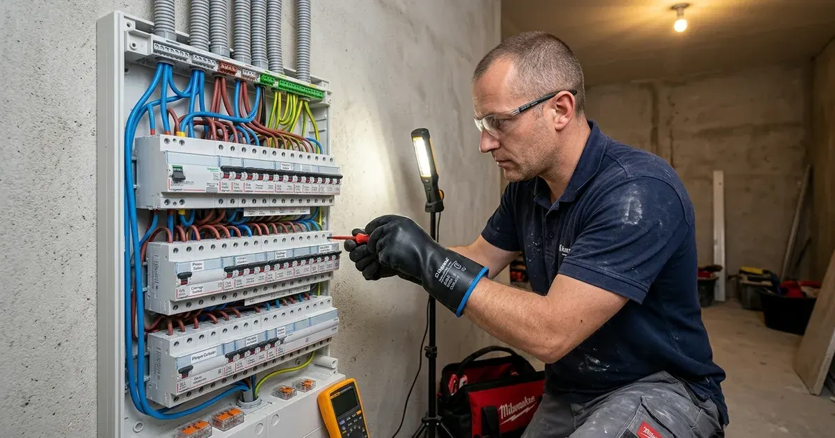 Installation électrique neuve maison à Senlis : guide 2026