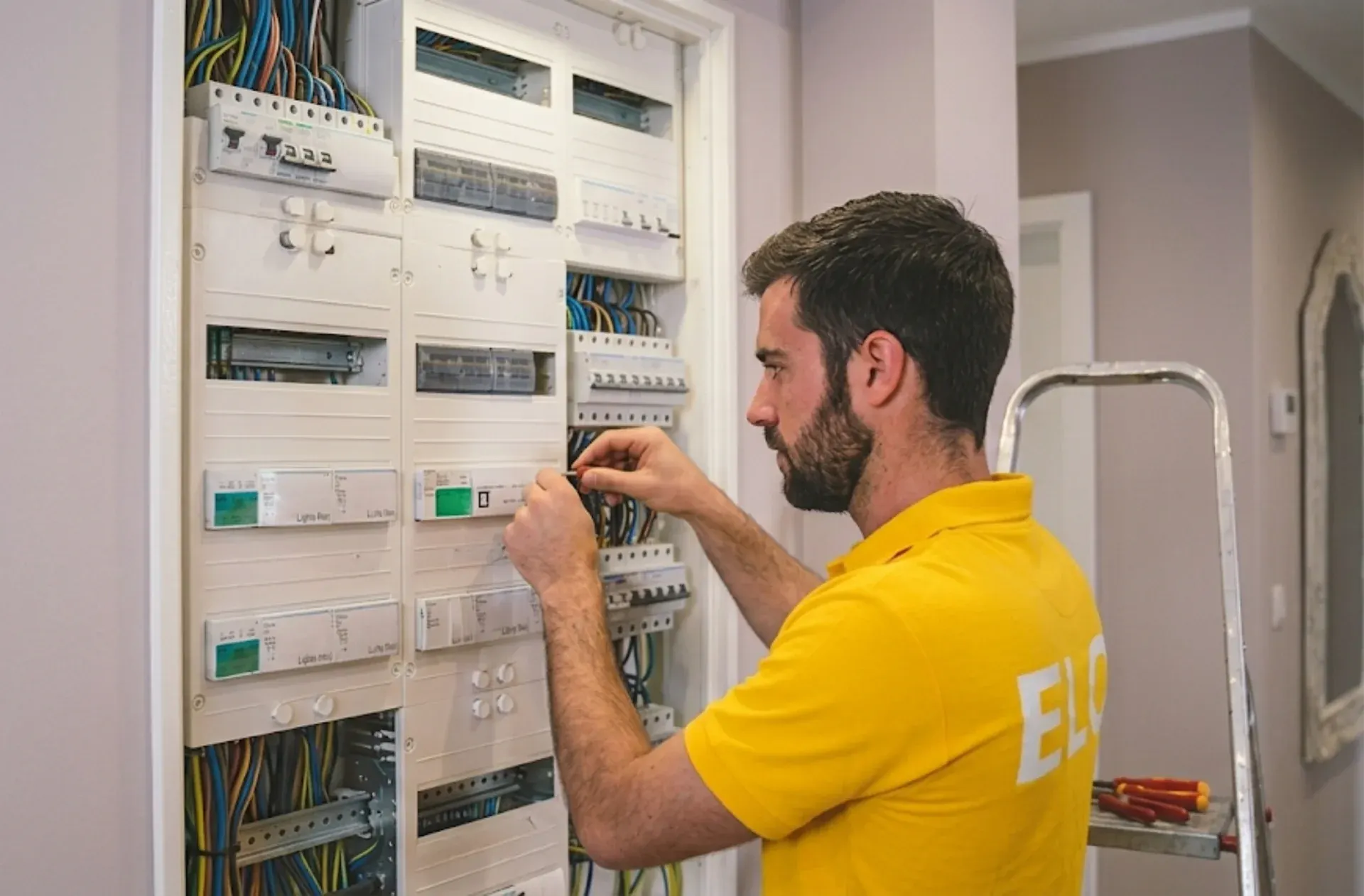 Équipe ELC Senlis sur chantier