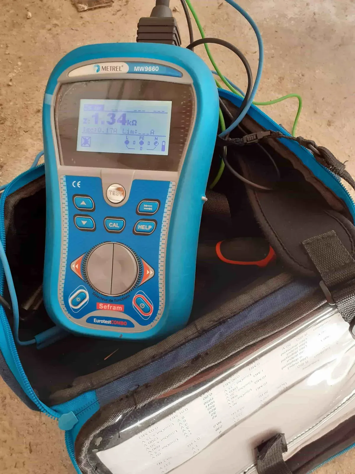 Bâti et particularités électriques à Courteuil — ELC Courteuil
